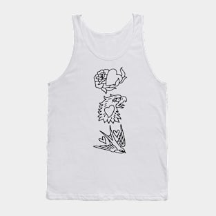 Hearts tattoo designs Tank Top